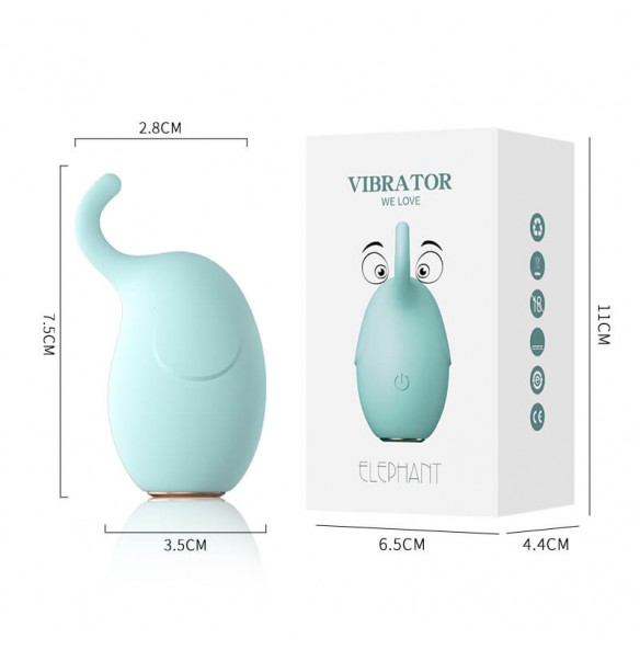 LILO - Cute Funny Elephant Vibrating Egg (Chargeable - Green) LILO - Cute Funny Elephant Vibrating Egg (Chargeable - Green)